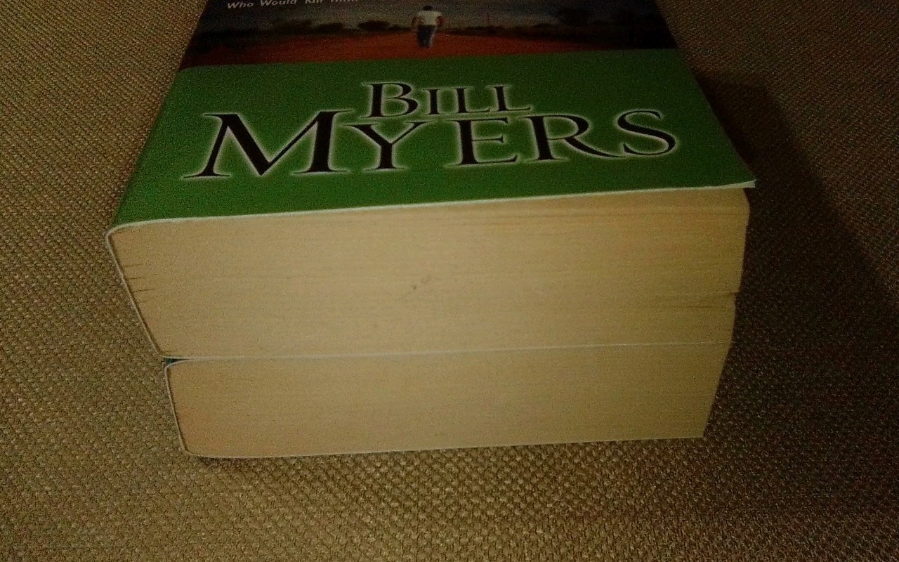 Bill Myers Book Lot 2 Paperback First Edition_Eli-2000_Blood Of Heaven-1996