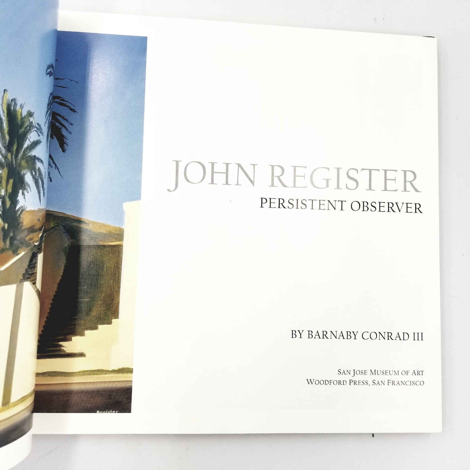John Register Persistent Observer by Barnaby Conrad III – 1998 Edition