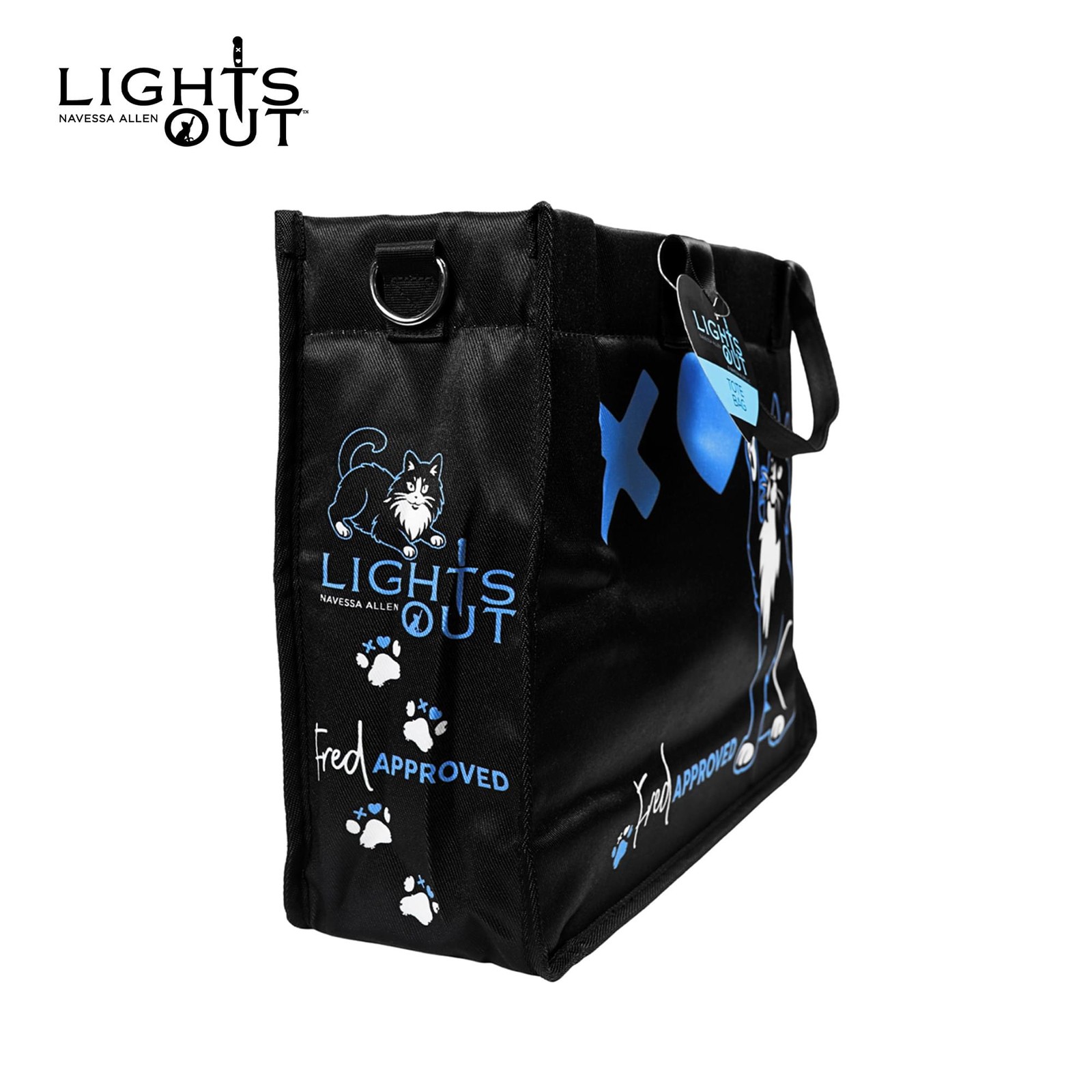 Lights Out Navessa „Allen Fred Approved“ Tote Bag