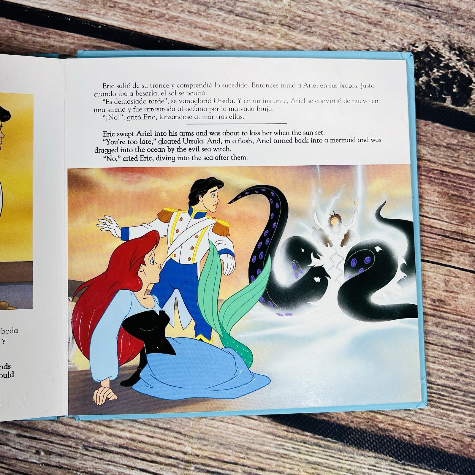 La Sirenita / The Little Mermaid (Libro de Disney en Español & English