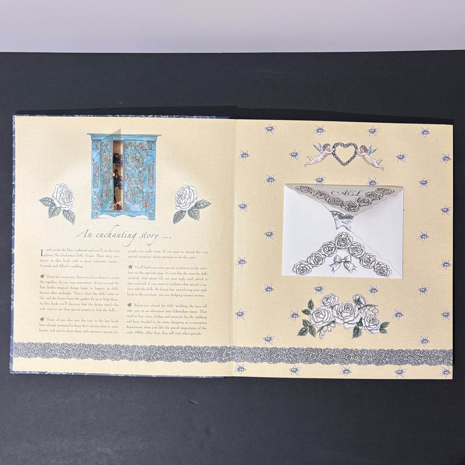 The Enchanted Dolls‘ House Wedding Pop Up Story Book ~ Robyn Johnson Hard Cover