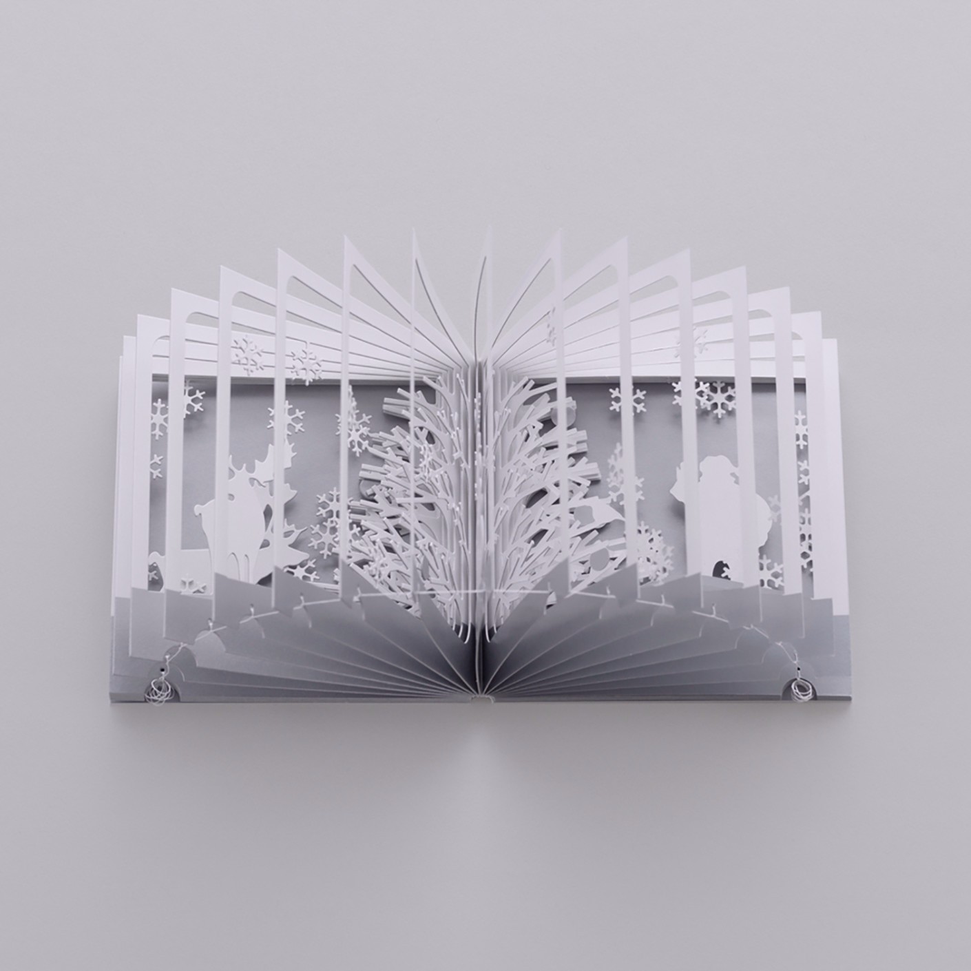 SNOWY WORLD 360°BOOK 3D Gimmick Pop Up Book Yusuke Oono Seigensha