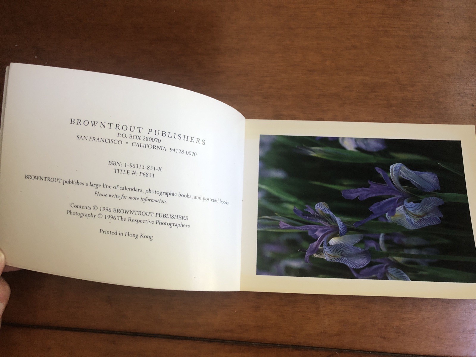 California Wildflowers A Book of 21 Postcards Browntrout Publishers Photos VTG