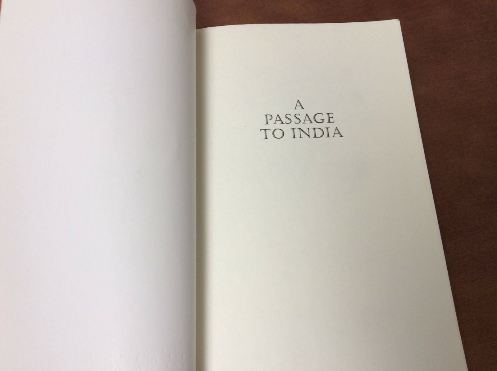 A Passage to India by E.M. Forster ( 1984, Paperback) – Good