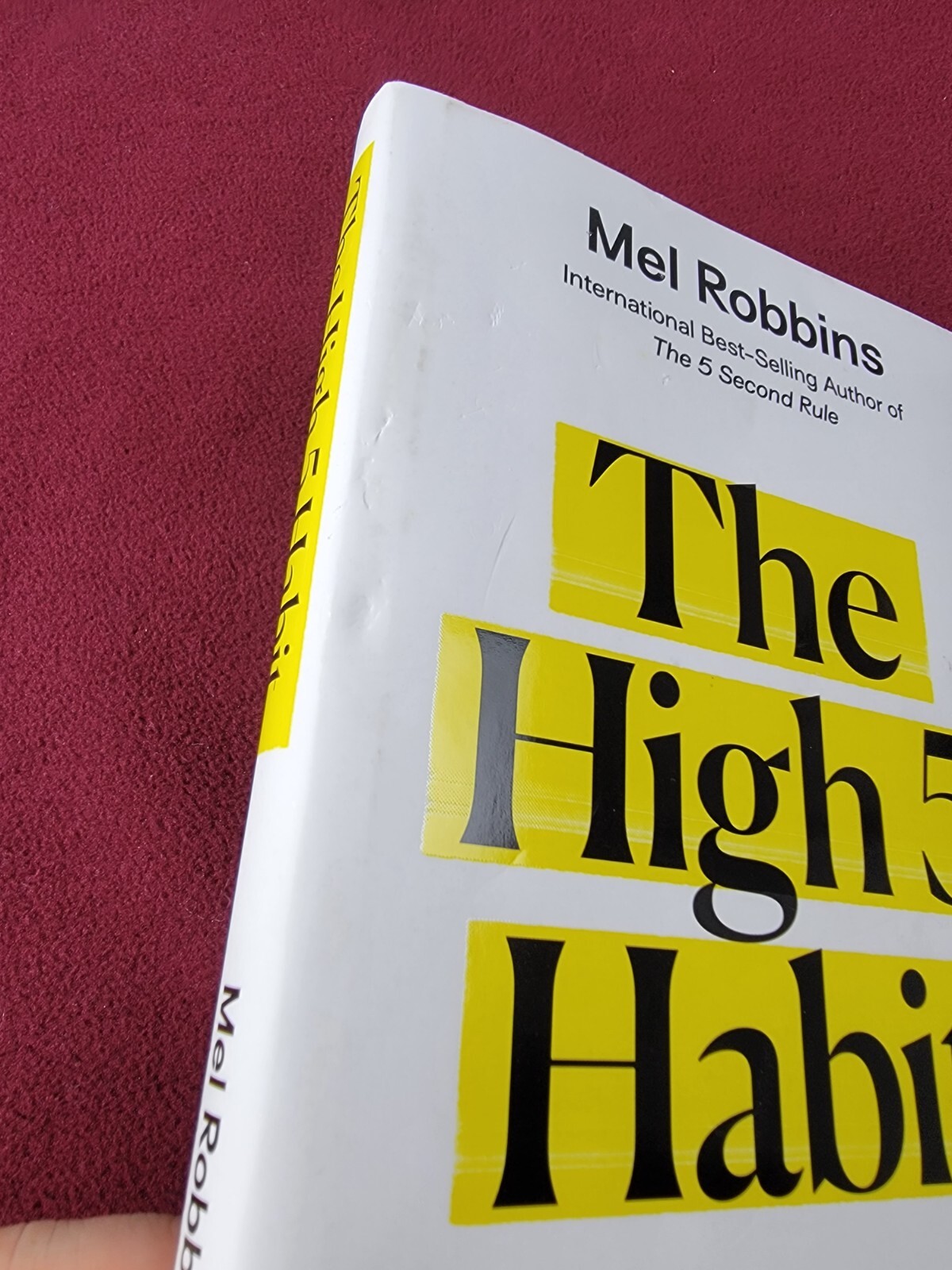The High 5 Habit By Mel Robbins take control of your life with one simple habit