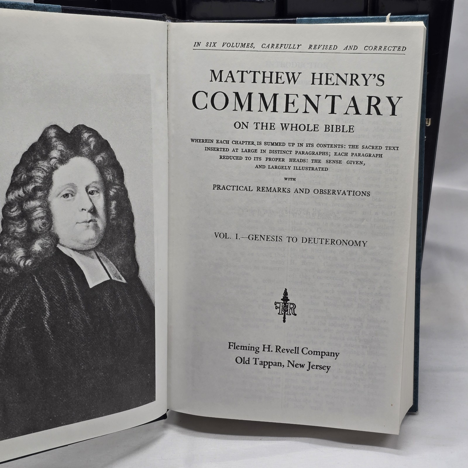 Matthew Henry’s Commentary On The Whole Bible Vol 1-6 Complete Set Revell Vtg