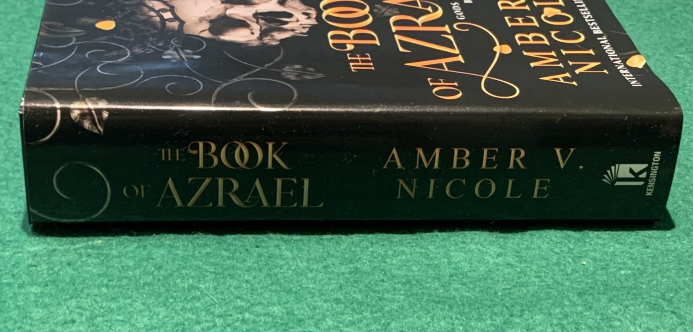 The Book of Azrael Gods & Monsters Book 1 Amber V. Nicole SIGNED DELUXE LTD ED