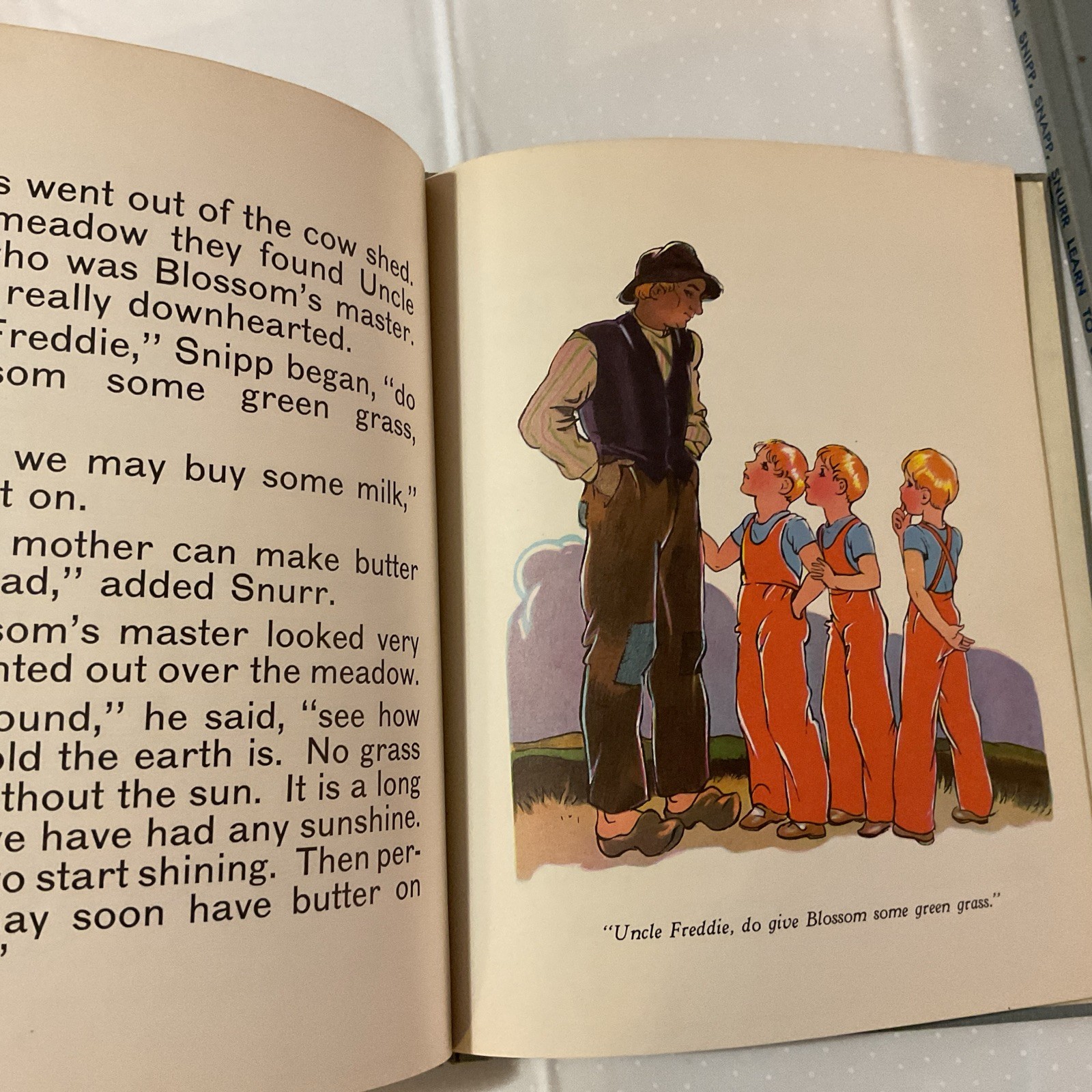 Snipp Snapp Snurr Learn to Swim Buttered Bread by Maj Lindman (Hardcover) Used