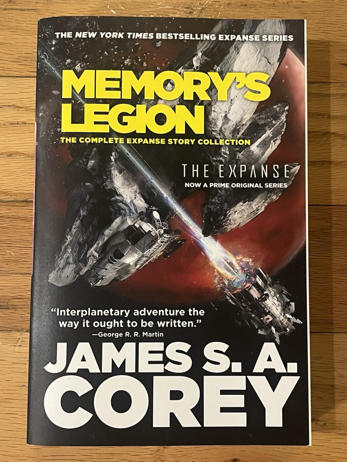The Expanse Series Book Set Lot 1–4 & Memory’s Legion Paperback James S.A. Corey