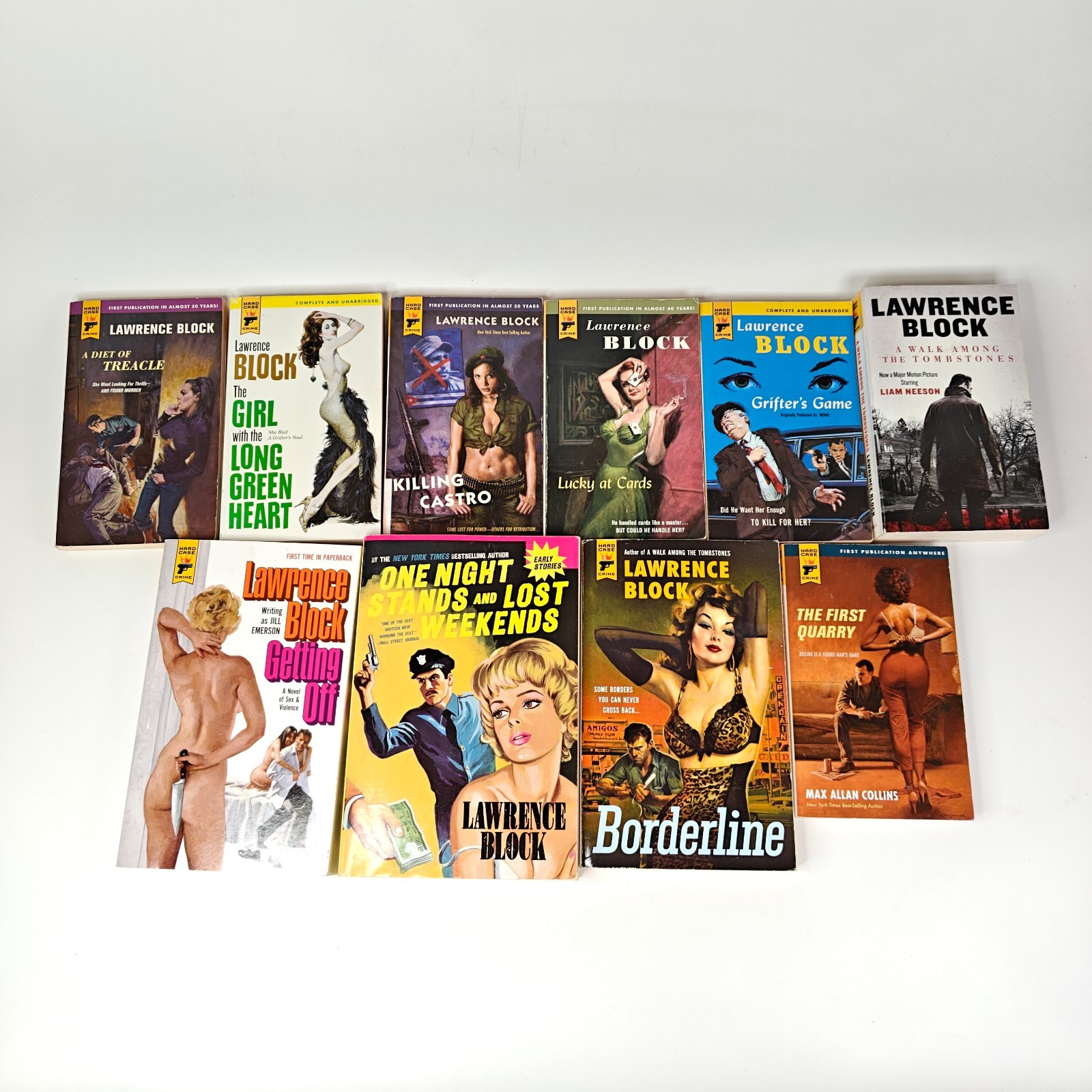 Hard Case Crime Lot of 29 Hard Boiled Noir Action Mystery Thriller Pulp Novels