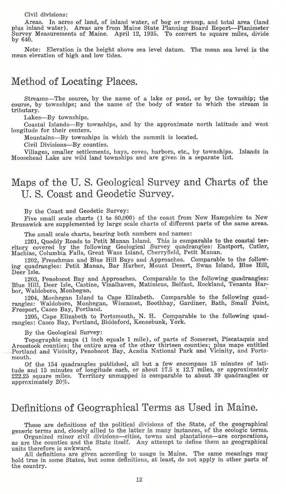 „THE LENGTH AND BREADTH OF MAINE“ by Stanley Bearce Attwood