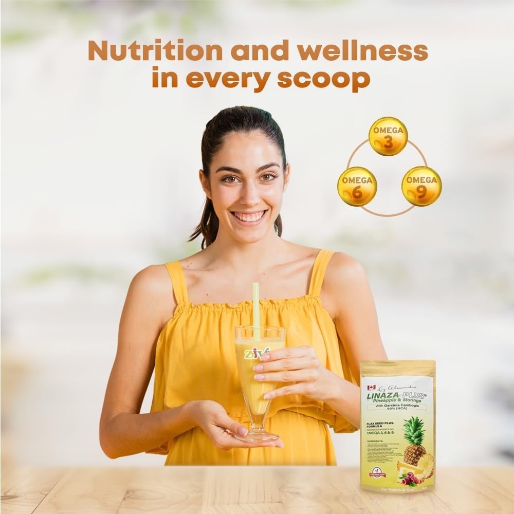 Liz A. Linaza Plus 16oz – Delightful Pineapple & Moringa for Health Support