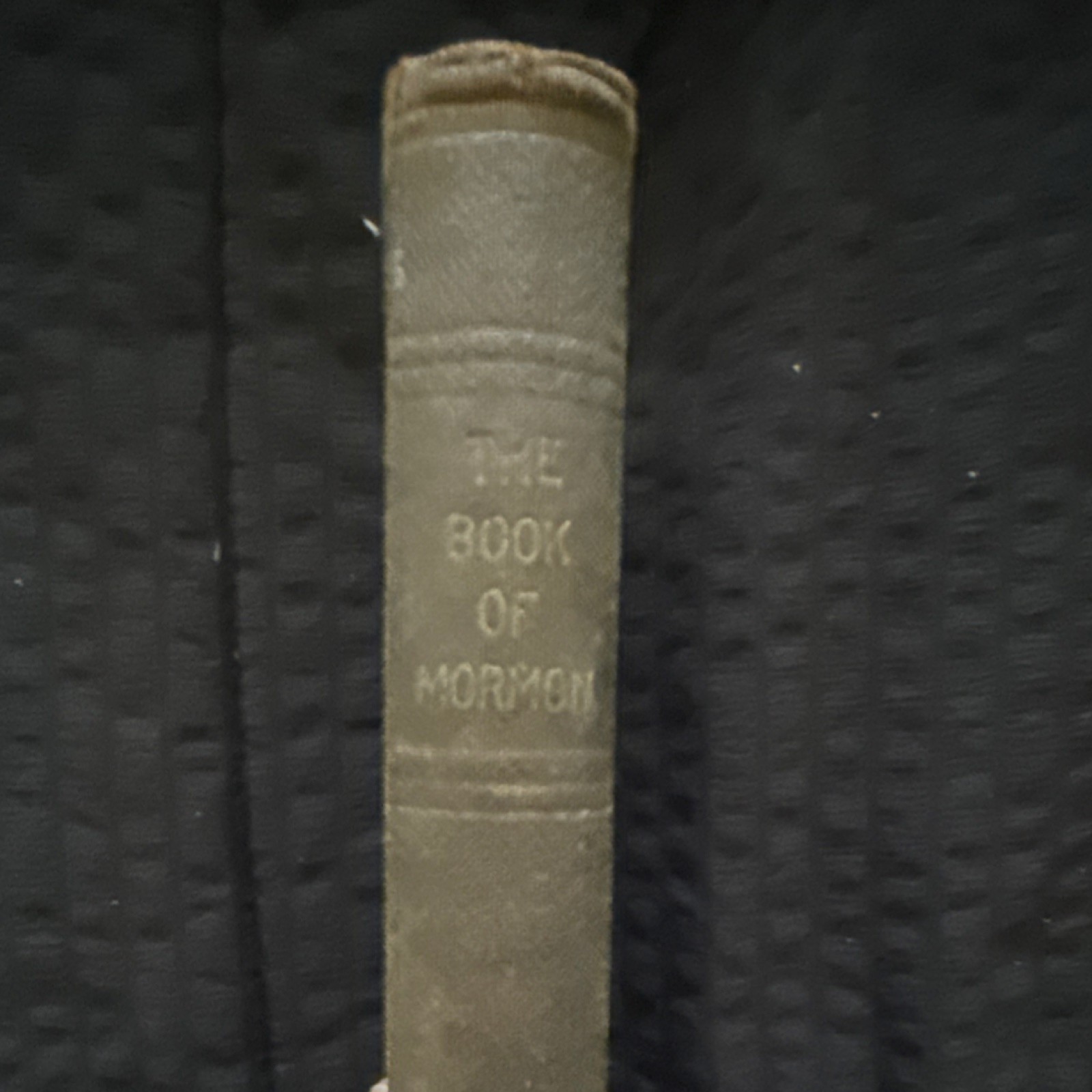 The Church of Jesus Christ of Latter-day Saints Book of Mormon 1900 1st HC