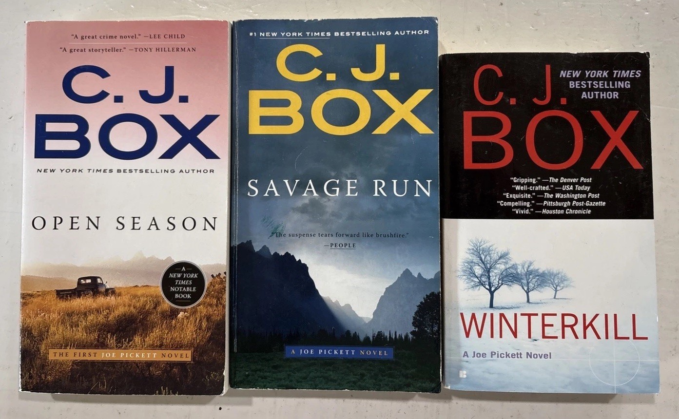 25 Book Lot Complete JOE PICKETT “Game Warden” Series Books 1-25 CJ BOX PB Set