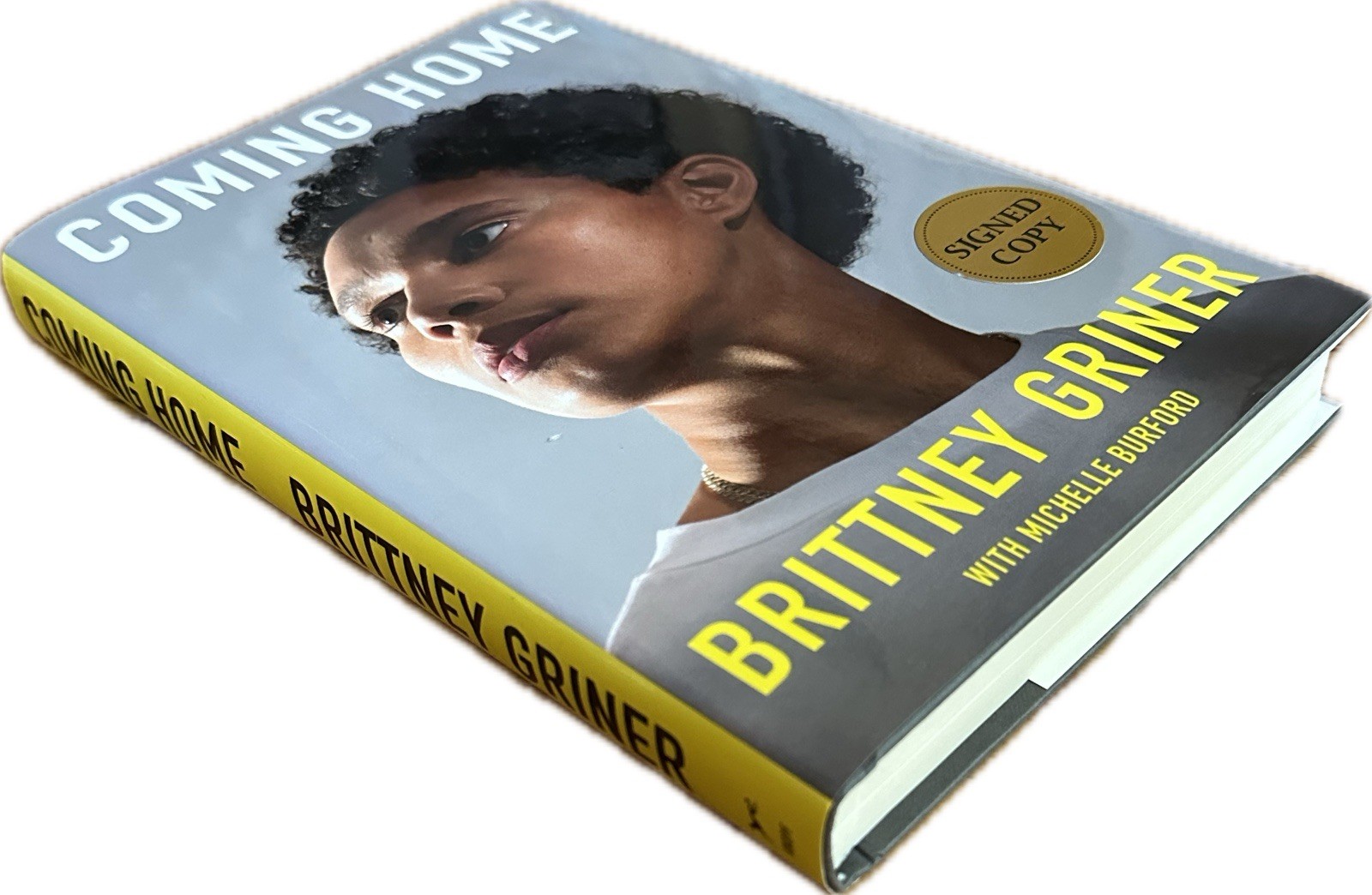 SIGNED Brittney Griner Coming Home 2024 1st Edition / 1st Printing Hardcover NEW