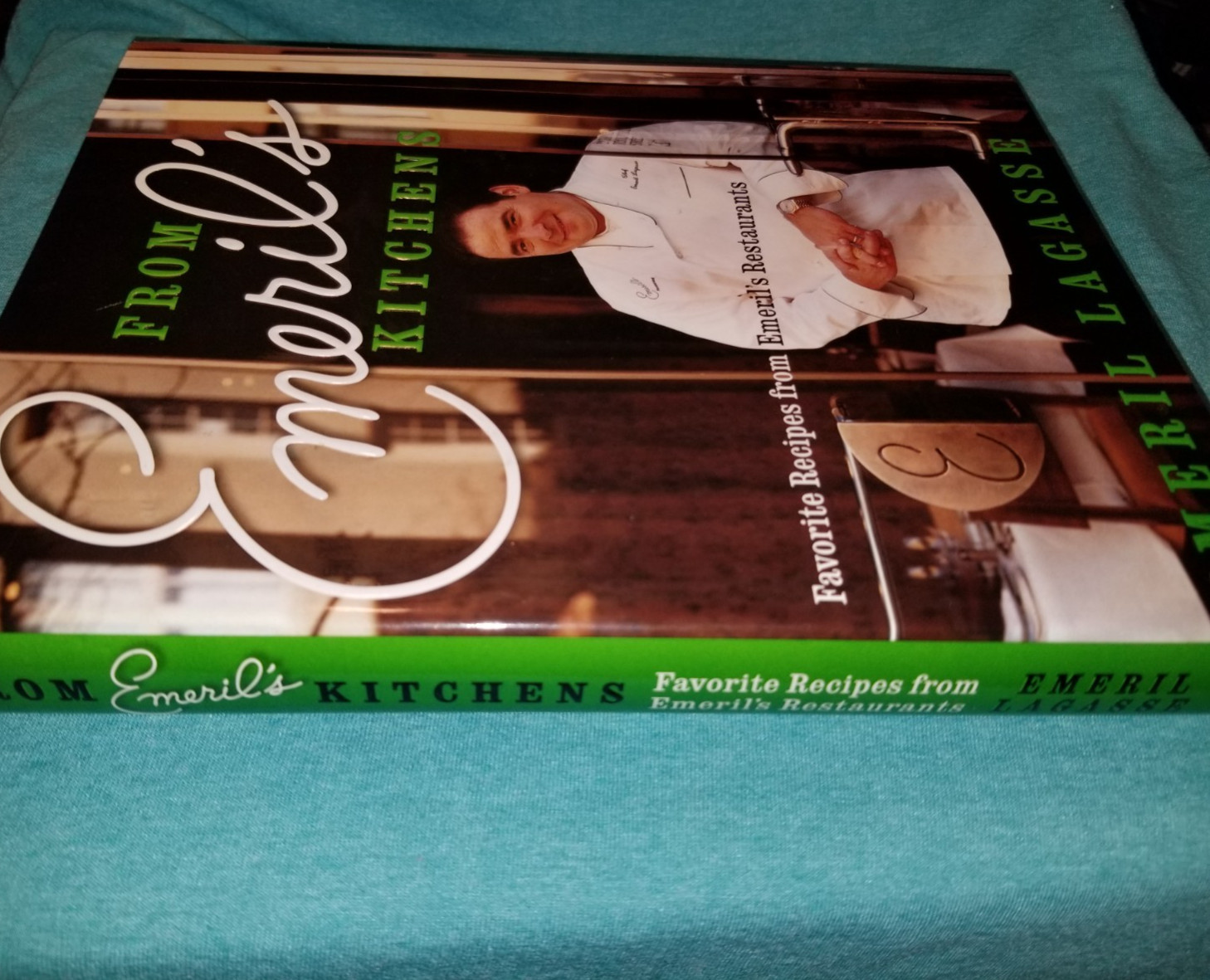 Emeril LaGasse SIGNED Cook Book First Edition From Kitchen 2003