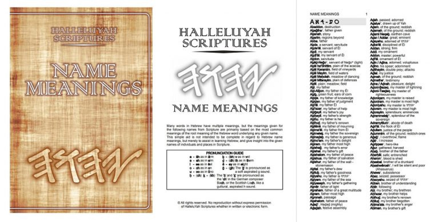 Bible BIBLE BIBLE PU Leather HalleluYah Scriptures & Extra 2 Books