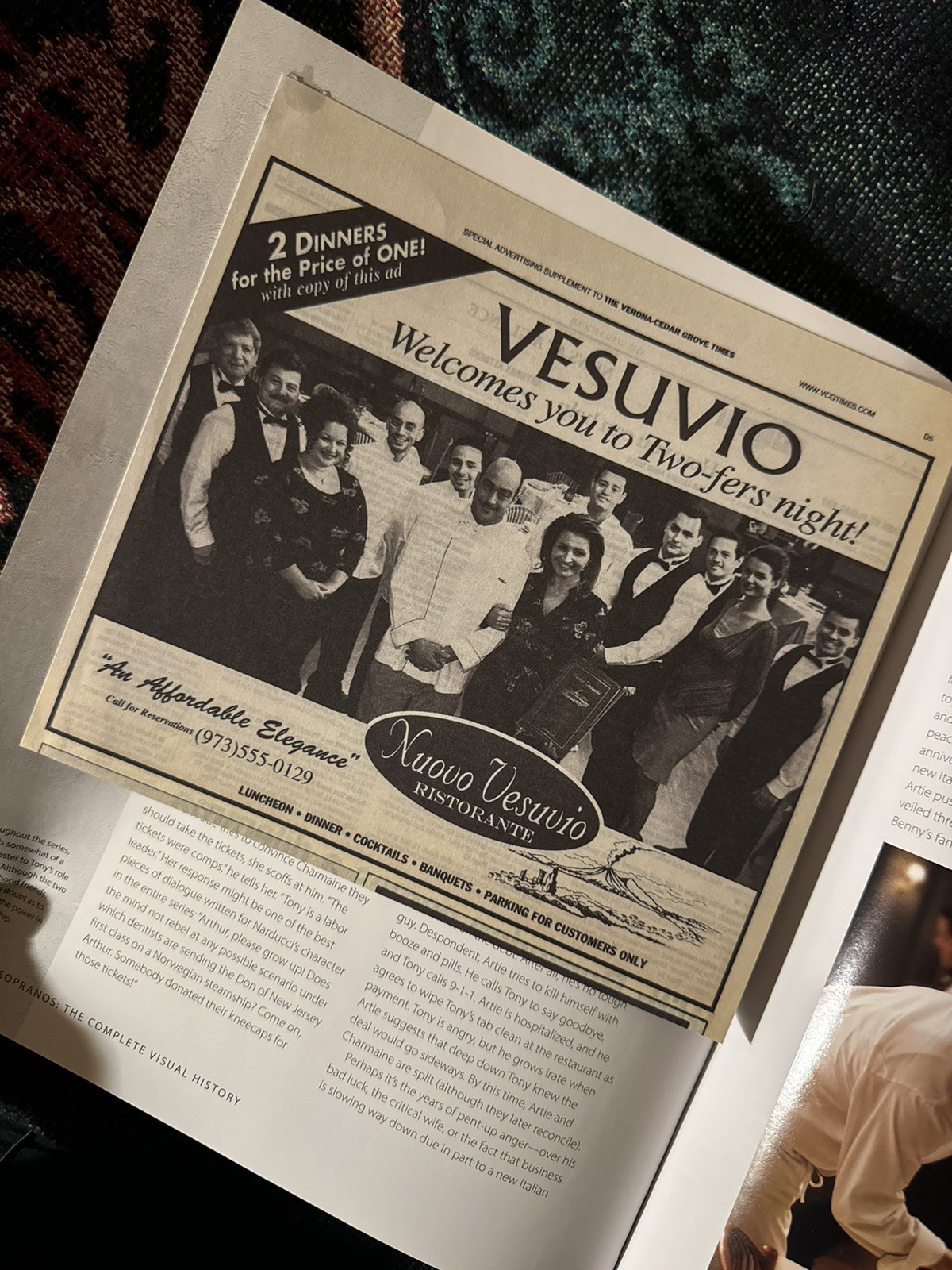 The Sopranos: The Complete Visual History by Ray Richmond: New