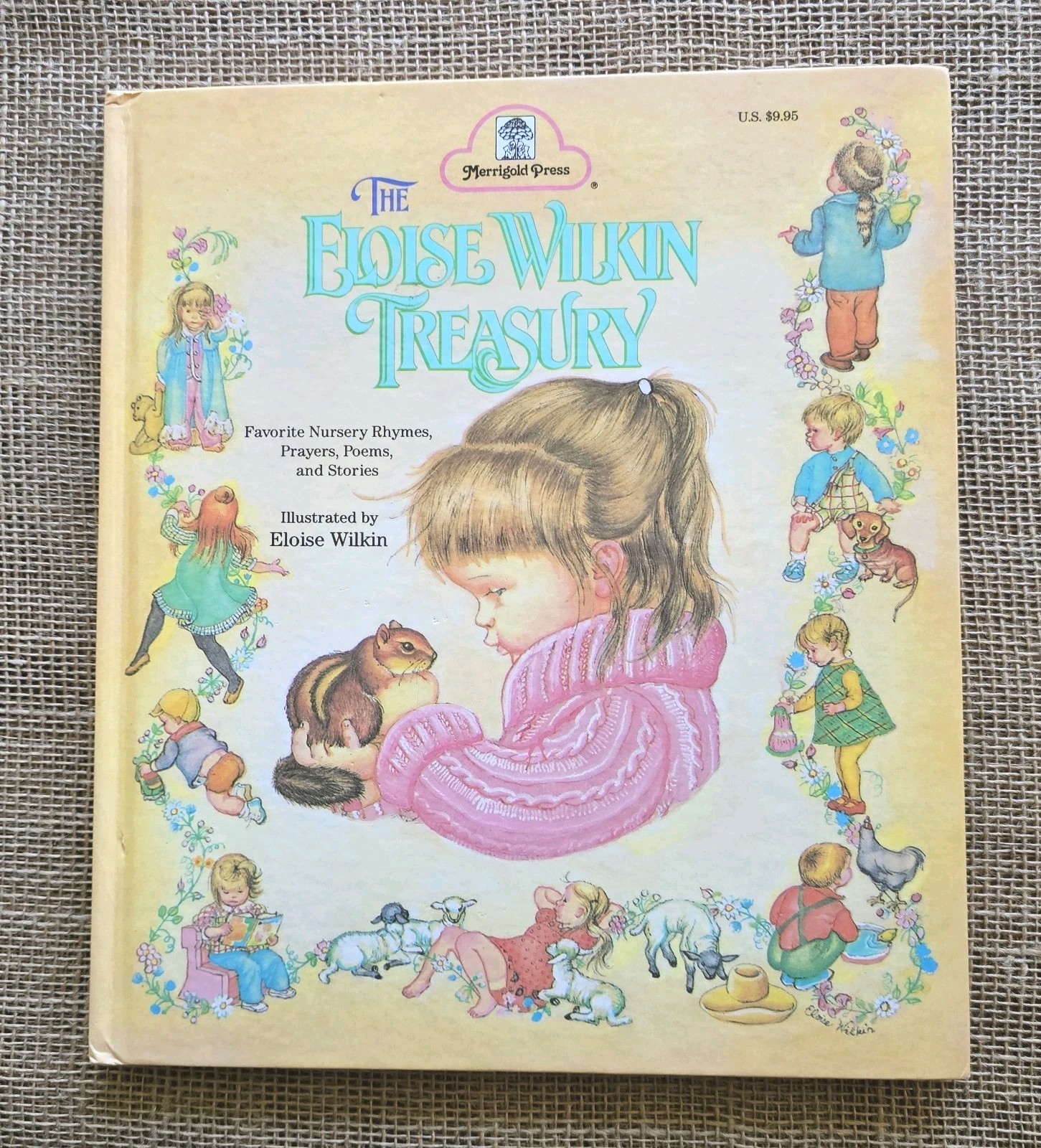 1985 The Eloise Wilkin Treasury Lg HB Book Merrigold Press 12″x10.5″
