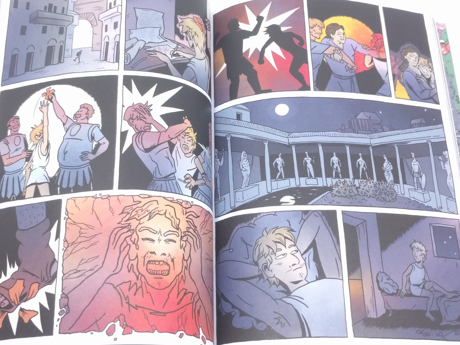 Moom Comics: Silence 1+2 & 3+4 (2 Book set) Sci-Fi, Horror, History, Fantasy
