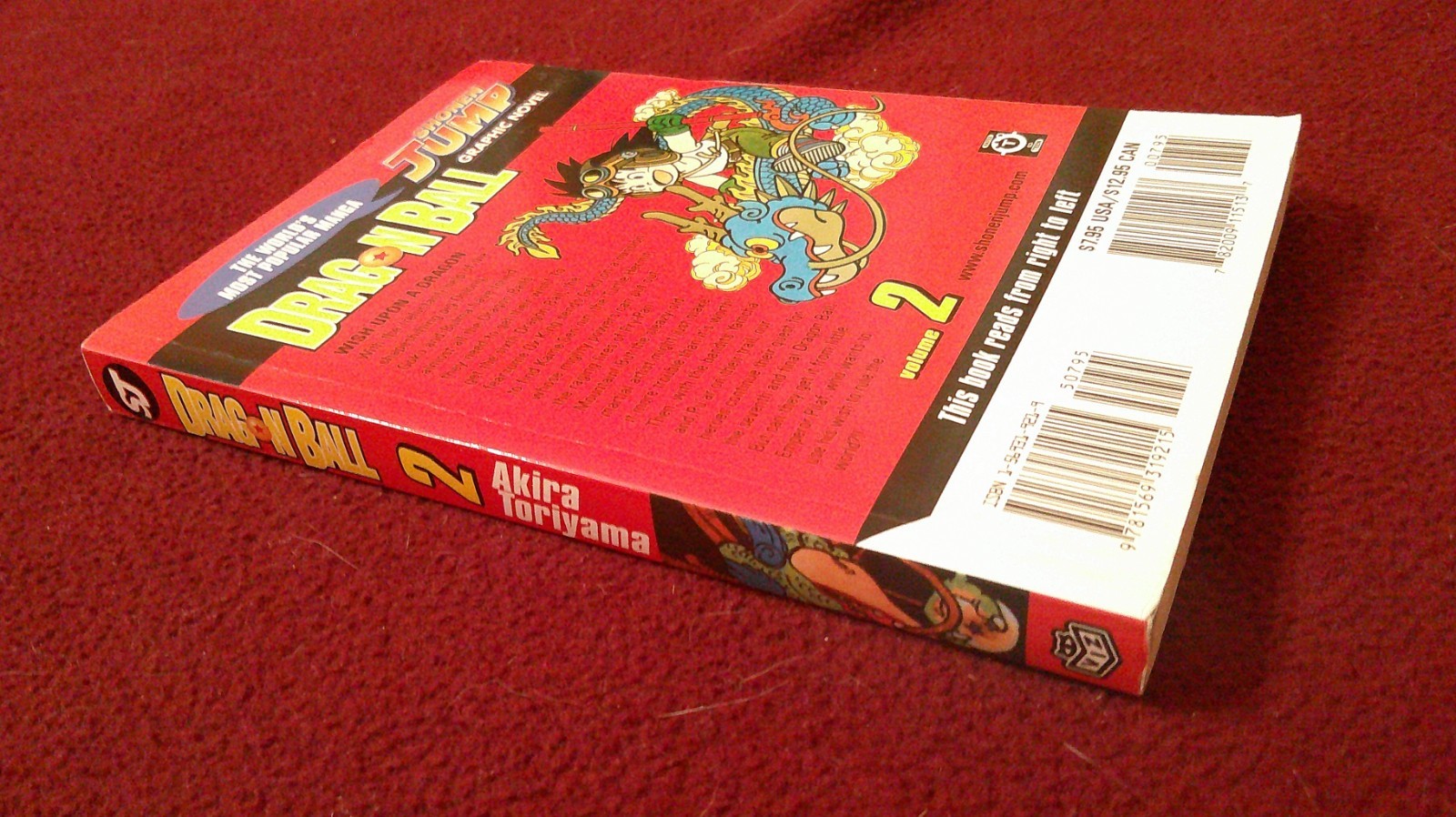 Dragonball volume 2 by Akira Toriyama (2003, manga) Very Good first print