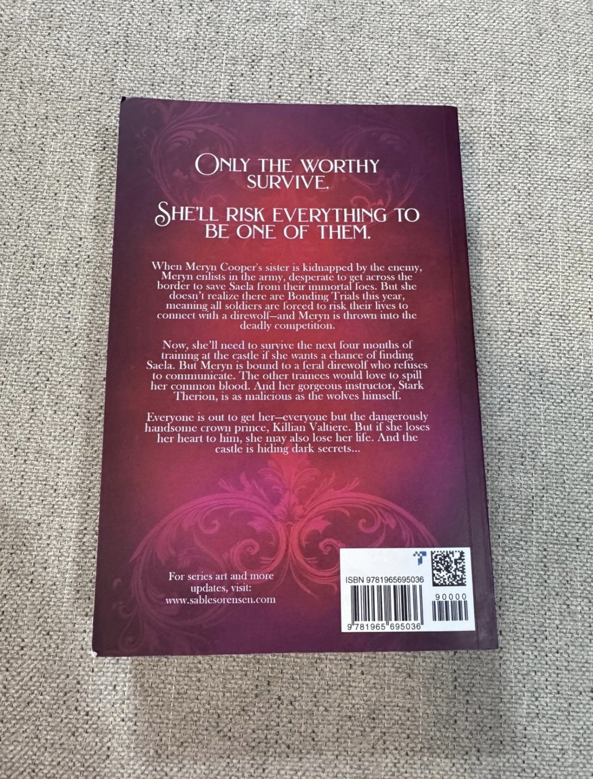 DireBound Sable Sorensen A Wolves Of Ruin Novel Out Of Print Indie Edition OOP