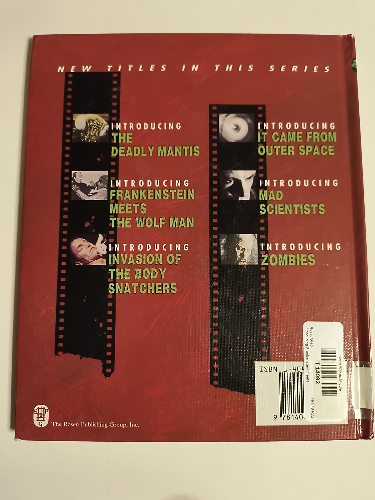 Famous Movie Monsters „Introducing“ Series Lot of 5 *See Description*