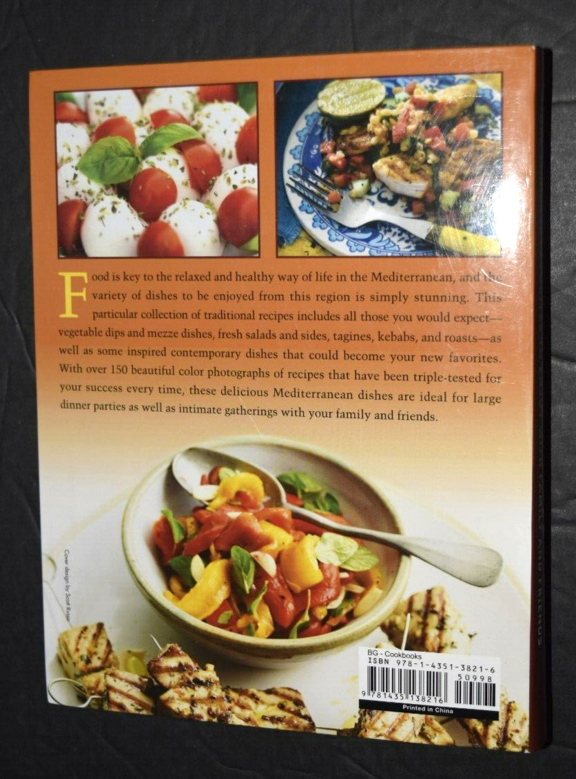 SOFT COVER BOOK, „MEDITERRANEAN COOKING,“ 150+ Recipes, 367 Pages, New (c) 2010