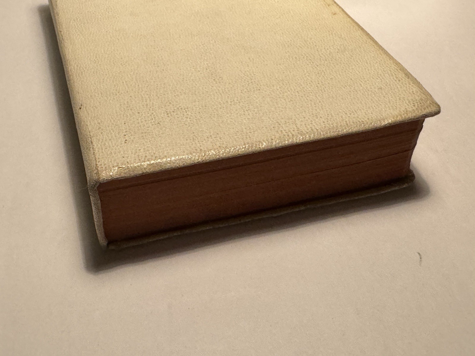 THE HOLY BIBLE KJV red letter 1965 Bonded leather vintage World pub. concordance