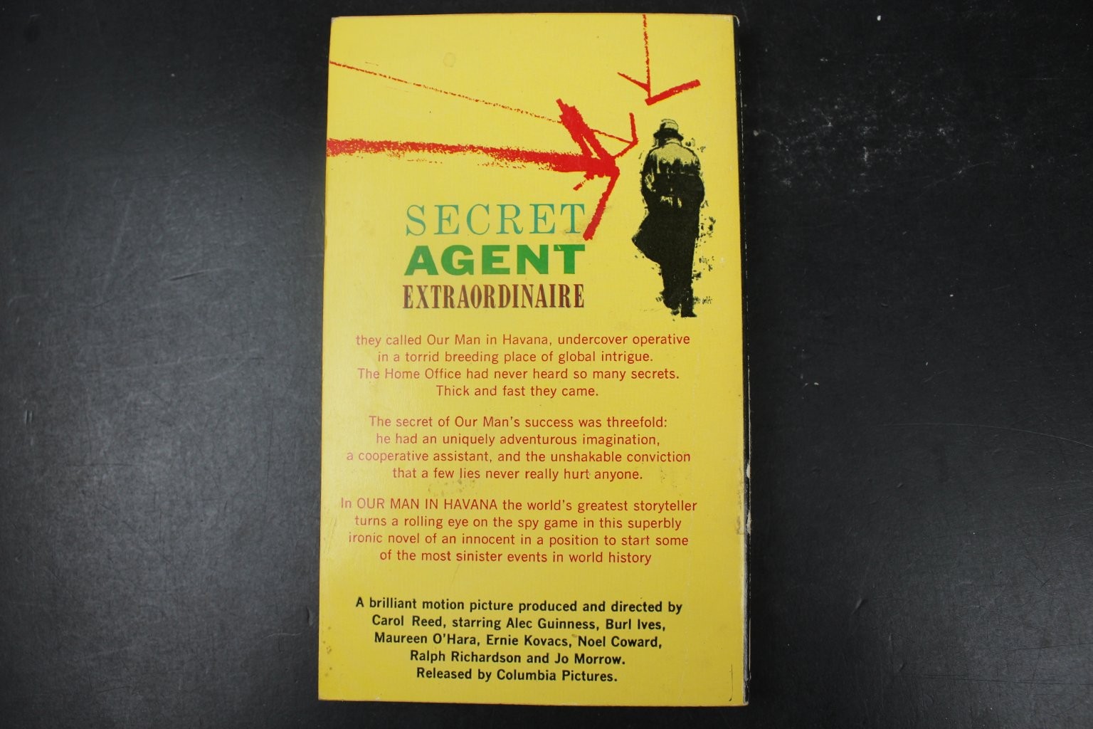 Our Man in Havana Graham Greene 1960 Bantam Edition Spy Thriller Fiction PB