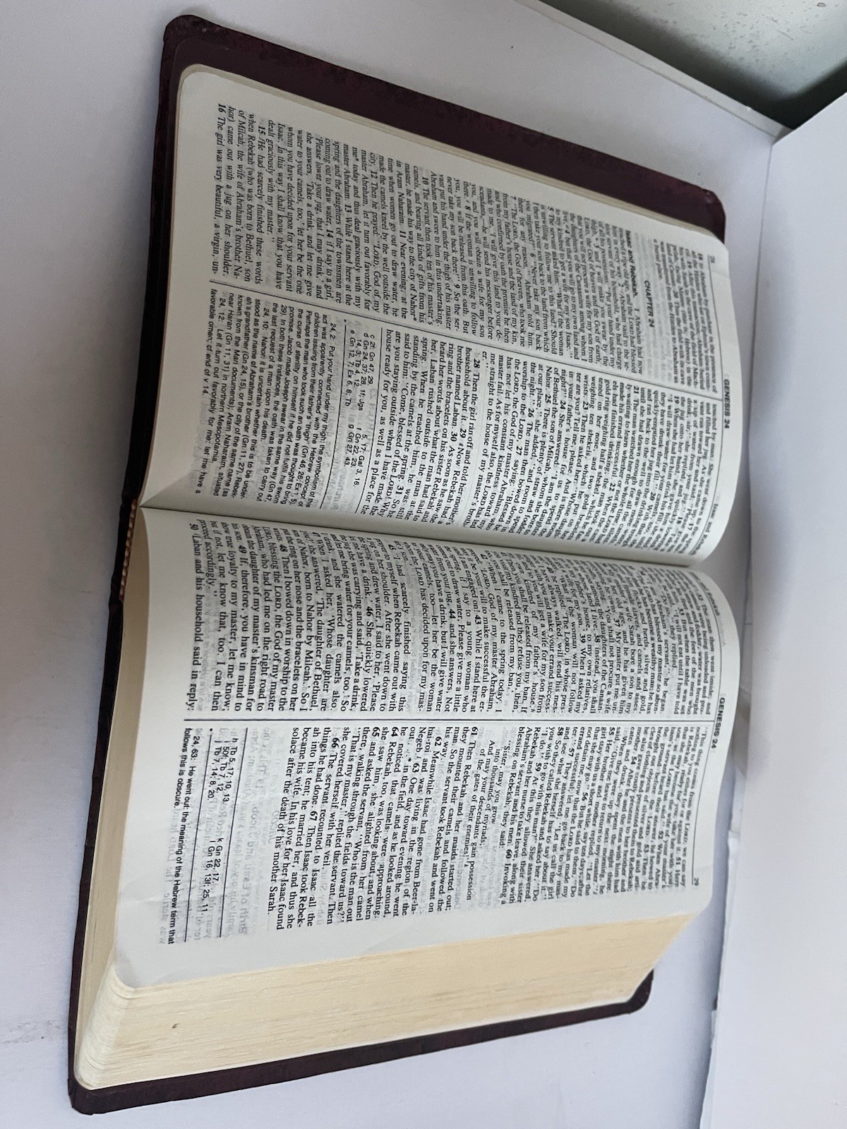 Bible NAB by Fireside Catholic Publishing 1994-1995 Edition Leather Bound
