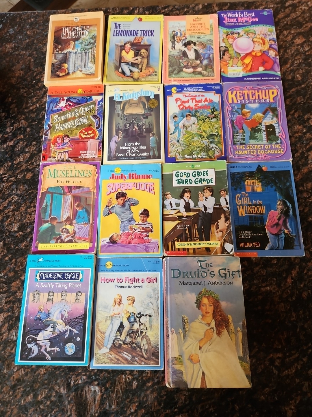 Lot of 15 Vintage Young Adult Mixed Titles and Authors Paperback 1980s 1990s