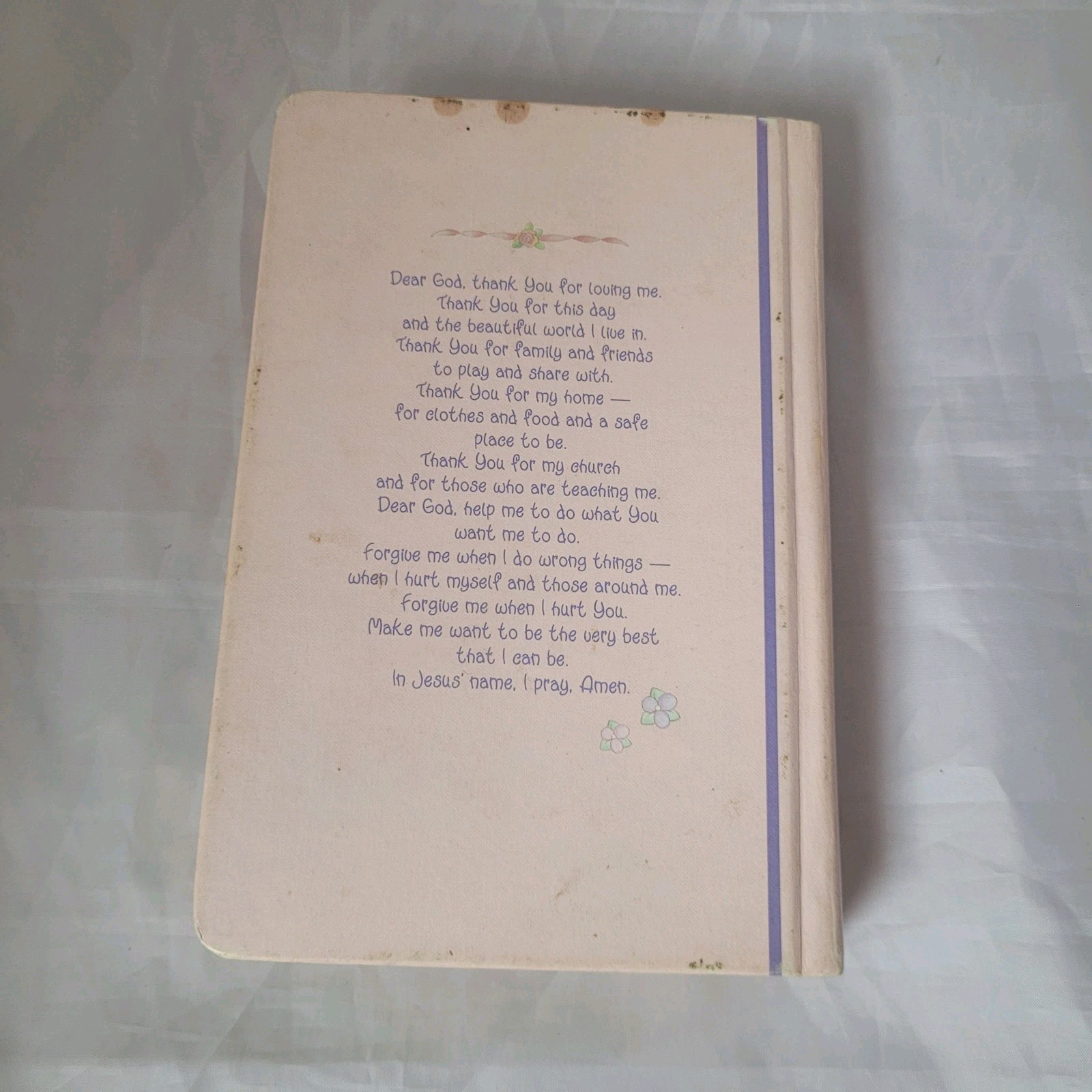 Vtg Small Hands Ed Precious Moments Bible The New King James Version