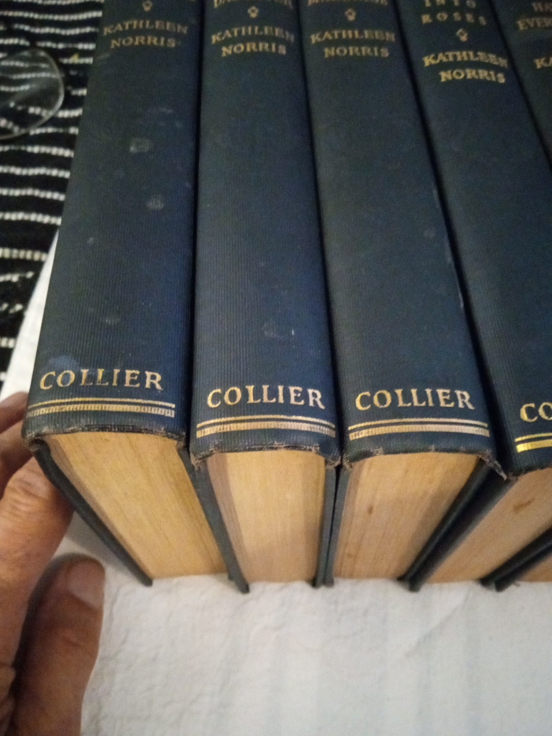Vintage Lot of 6 Kathleen Norris Palo Alto Edition Hardcover Books 1930s/40s