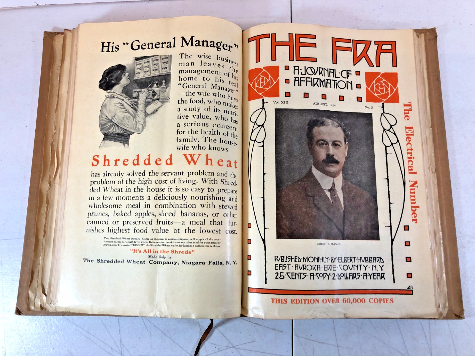 Vol 13: The FRA: Exponent of The American Philosophy, April-Sept 1914, E-119