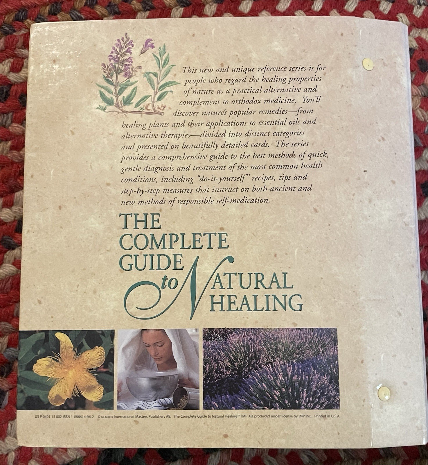 The Complete Guide to Natural Healing 1 Binder Sections 1-13 300+ Cards – USED