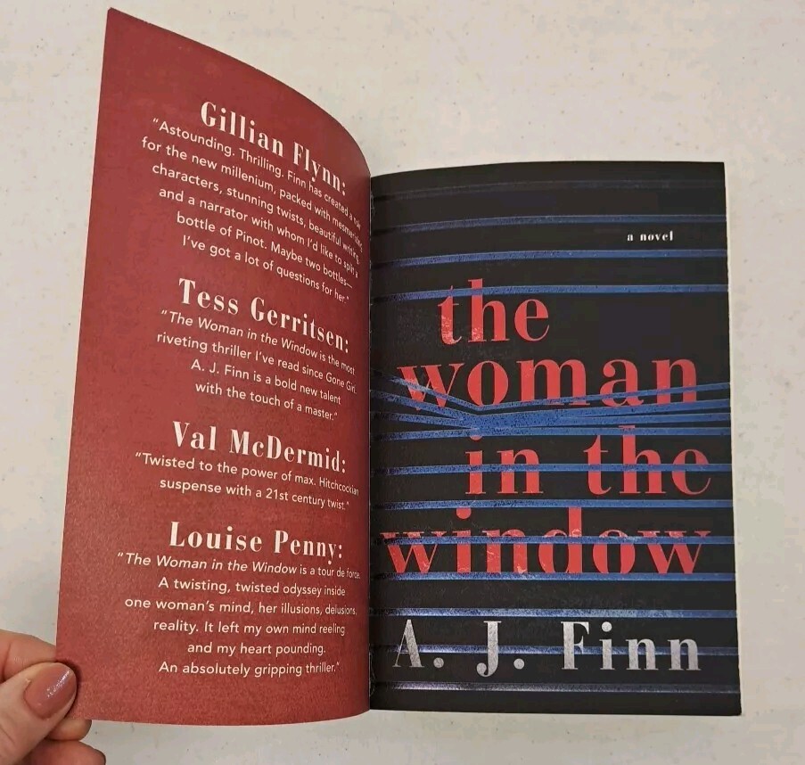 RARE signed advanced reader’s edition by A.J. Finn-The Woman in the Window