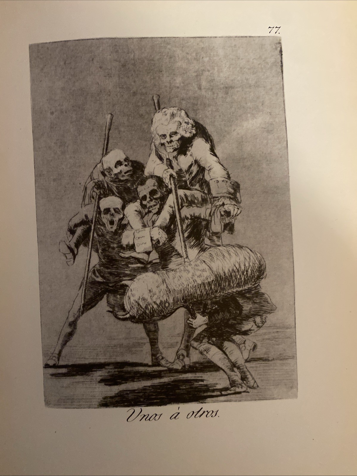 The Complete Etchings of Goya forward by Aldous Huxley (1943) Ok Condition Bonus