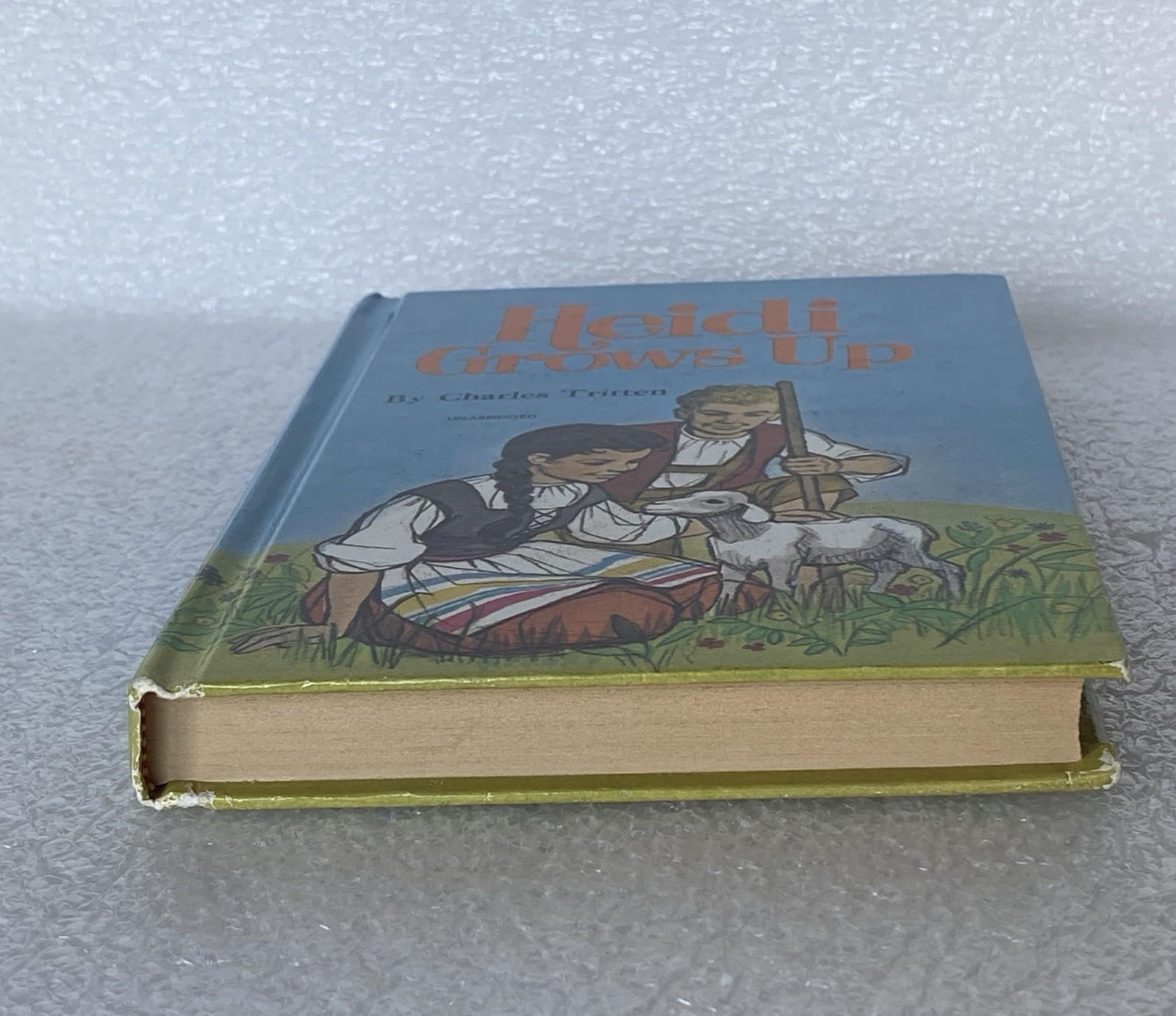 Vintage 1971 “HEIDI Grows Up” By Charles Tritten Whitman Classics Hardcover Book