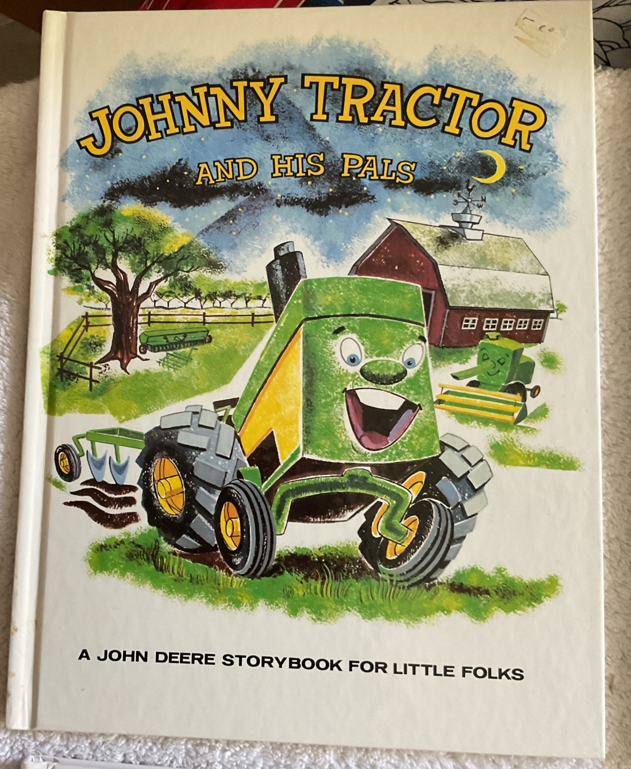 7 John Deere STORYBOOK FOR LITTLE FOLKS Books Johnny Tractor CORNY CORNPICKER ++
