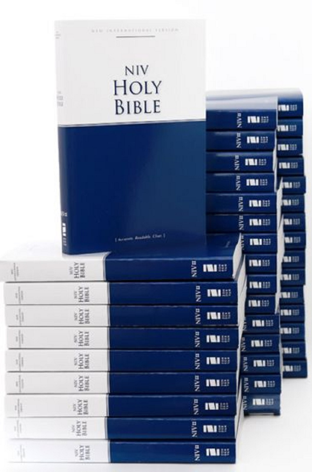 NIV Bible Blue „20 OUTREACH BIBLES“ Wholesale Bibles BRAND NEW in Shrink Wrap!!