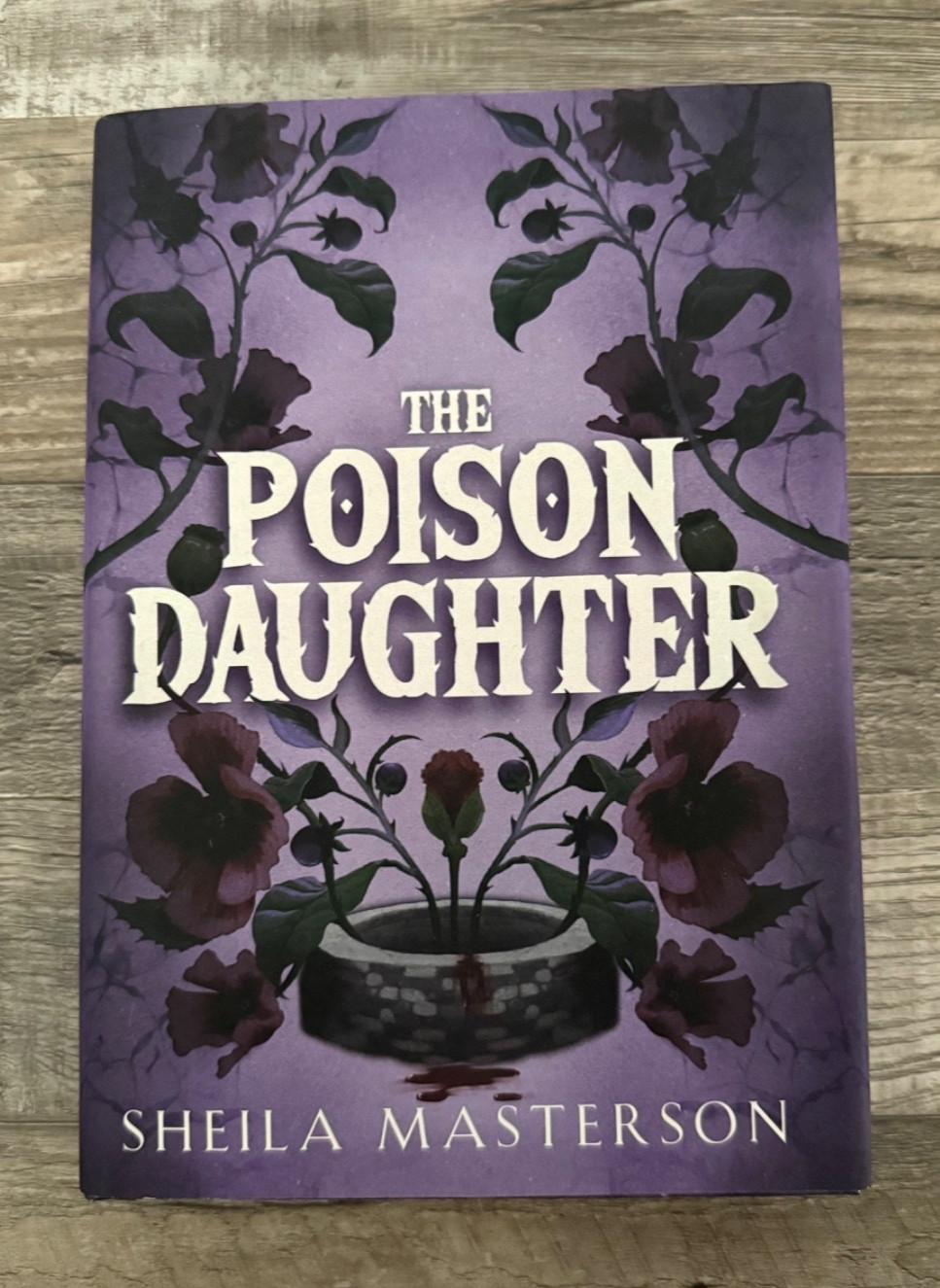 Out Of Print THE POISON DAUGHTER Sheila Masterson OOP SELF-PUBLISHED Hardcover