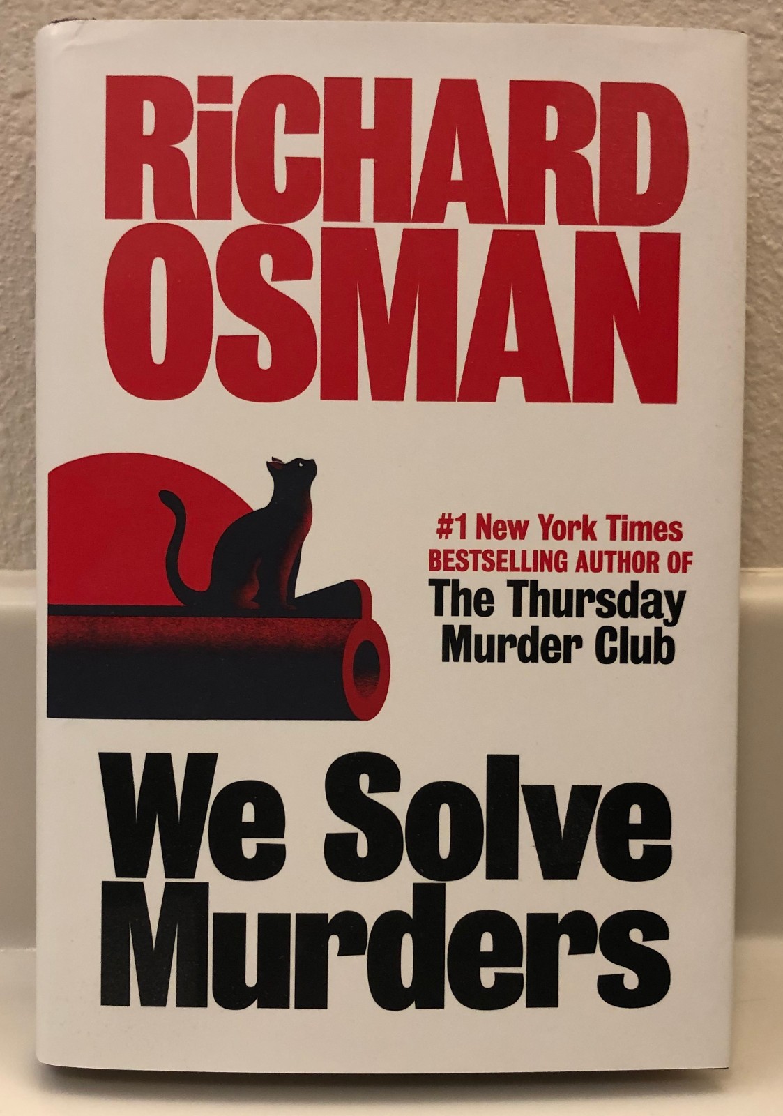 WE SOLVE MURDERS, Richard Osman New Hardback Thriller Woman investigator
