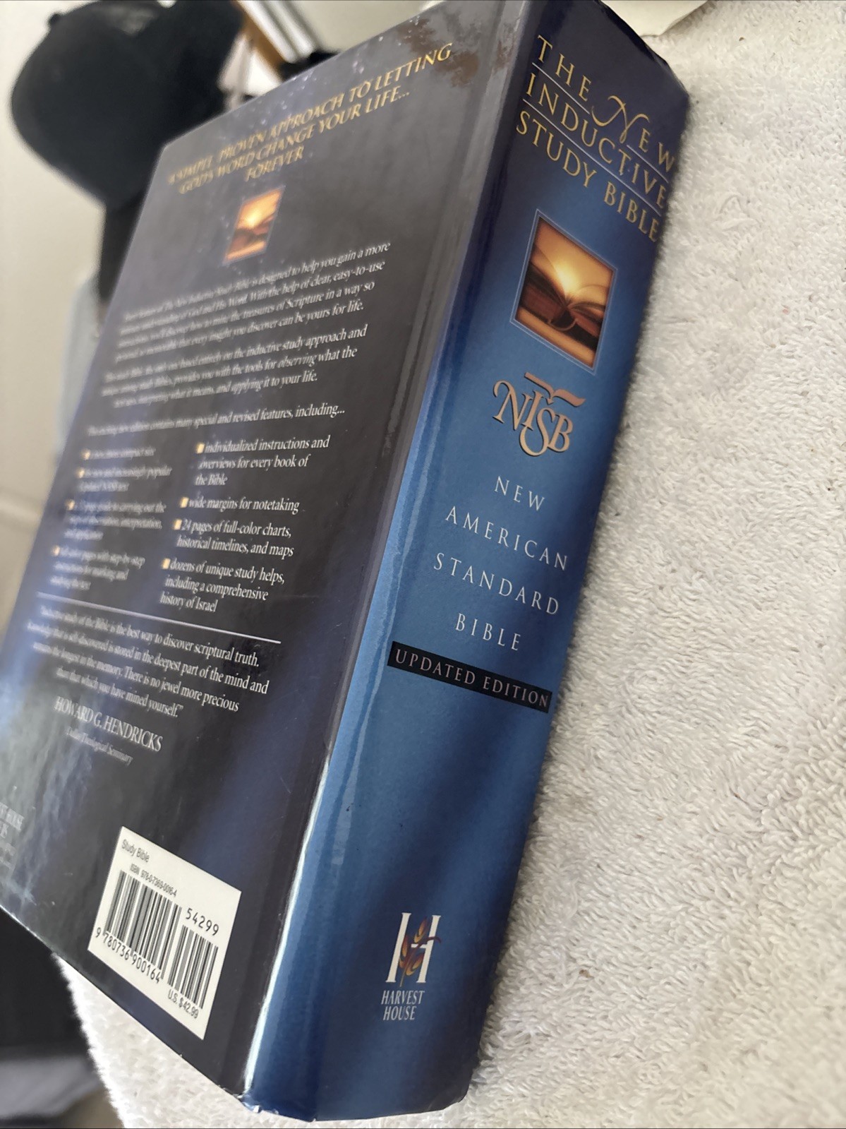 NASB Inductive Study BIBLE 2000 Hardcover 1995 Text Kay Arthur Color