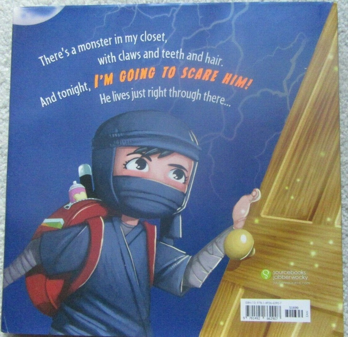 How to Catch a Monster by Adam Wallace NEW 2017 Hardcover 10.25 in x 10.25 in