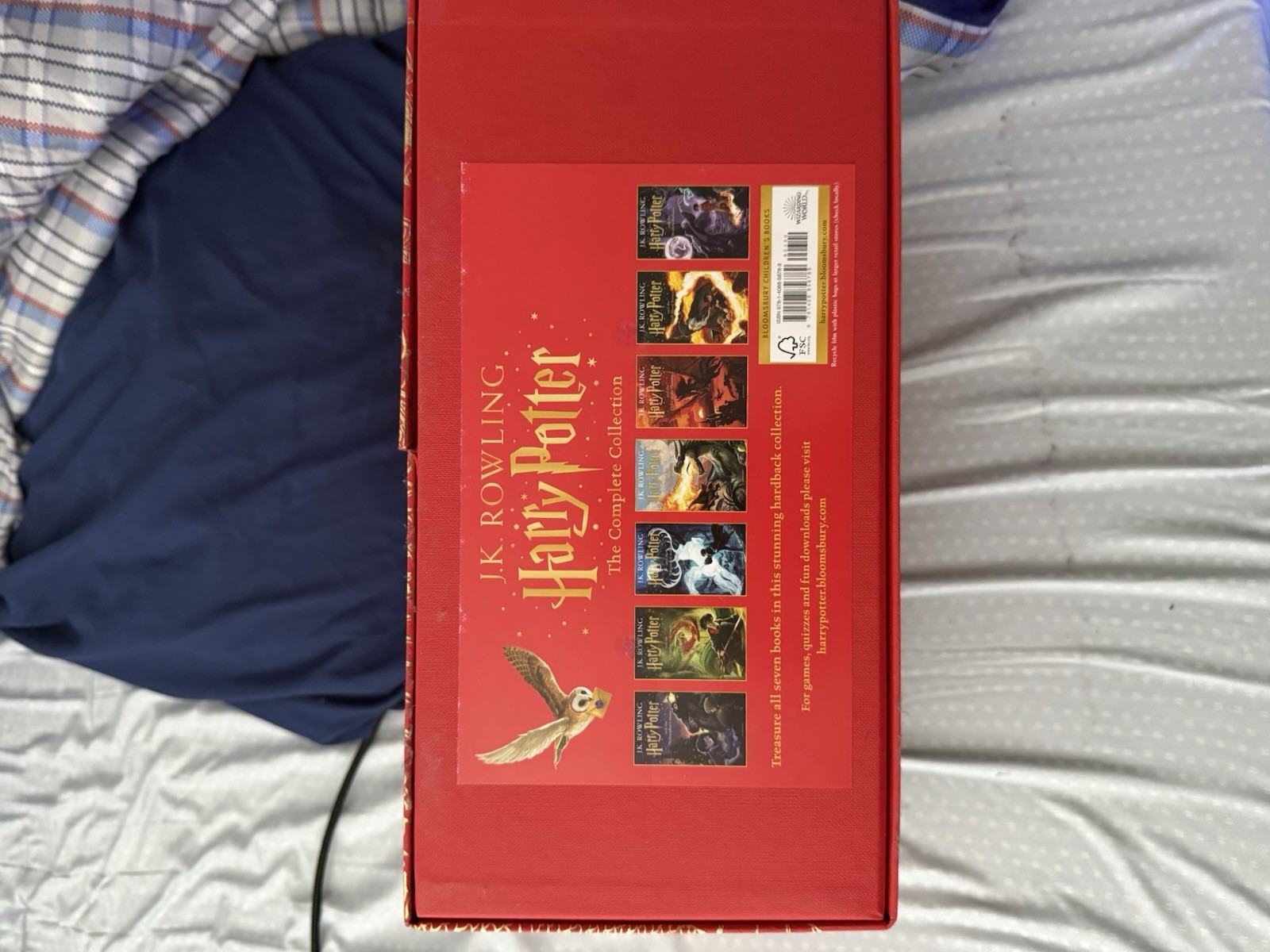 Harry Potter Paperback Boxset #1-7 by J. K. Rowling (2009, Hardcover)