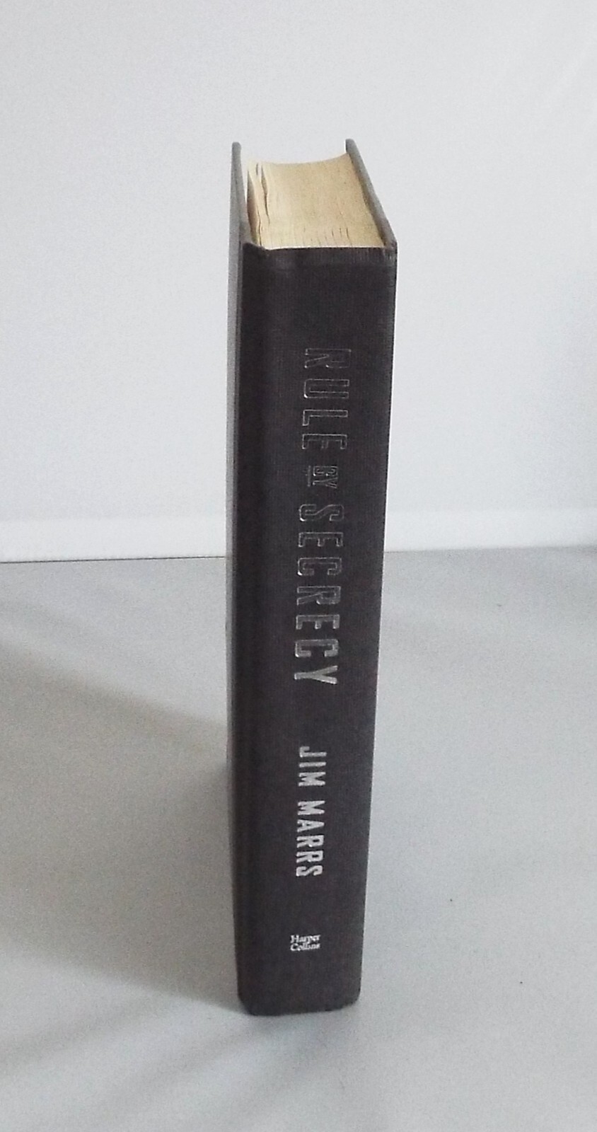 Rule by Secrecy Jim Marrs SIGNED Hardback with Dust Jacket Very Good Condition