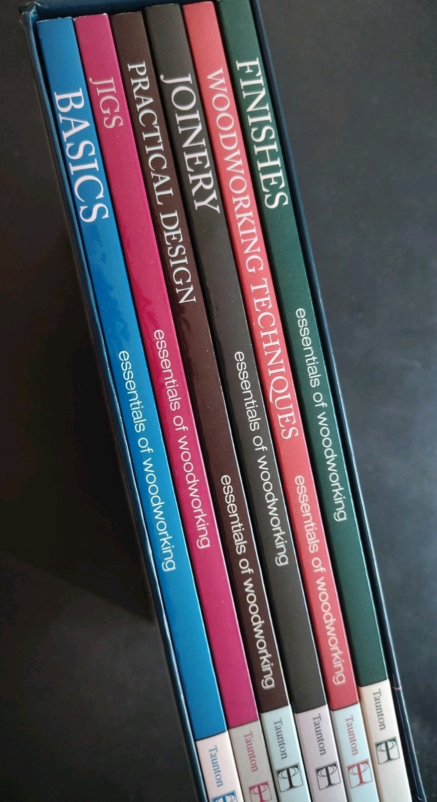 Essentials of Woodworking Gift Set 6 Books Paperback Jigs Joinery Techniques