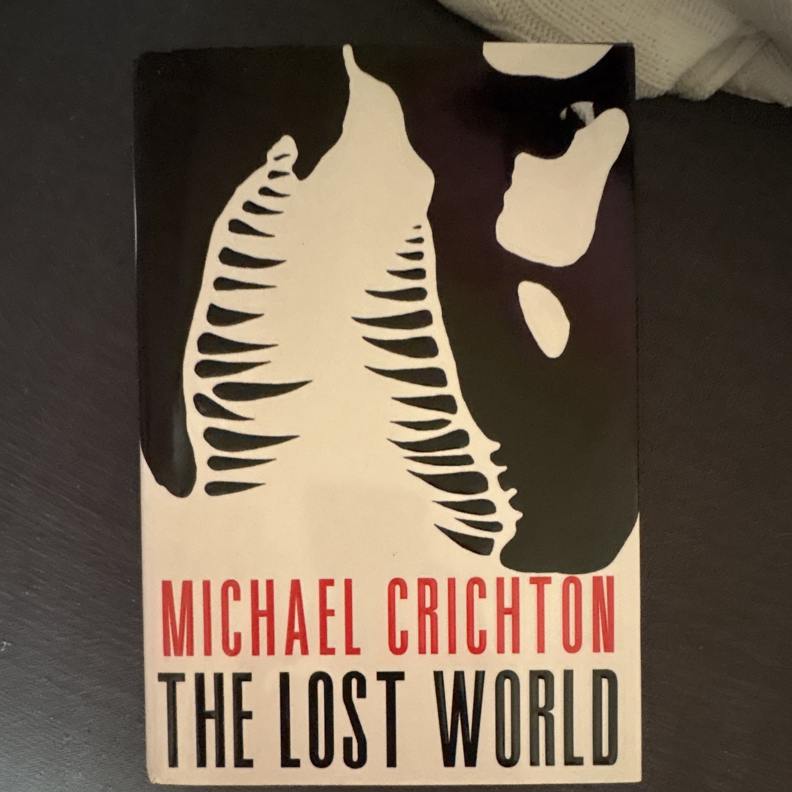 Michael Crichton The Lost World Hardcover Novel w/ Dust Jacket Sci-Fi Fiction