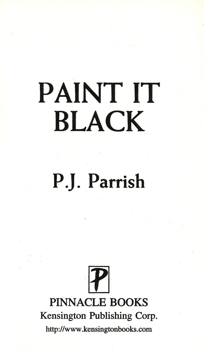 Paint It Black (Louis Kincaid #3), P.J. Parrish, PB Good 0786014199